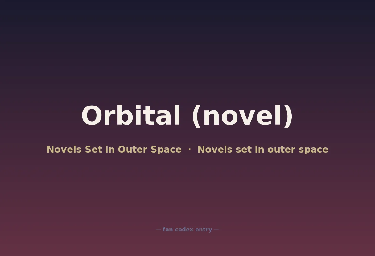 Orbital (novel)
