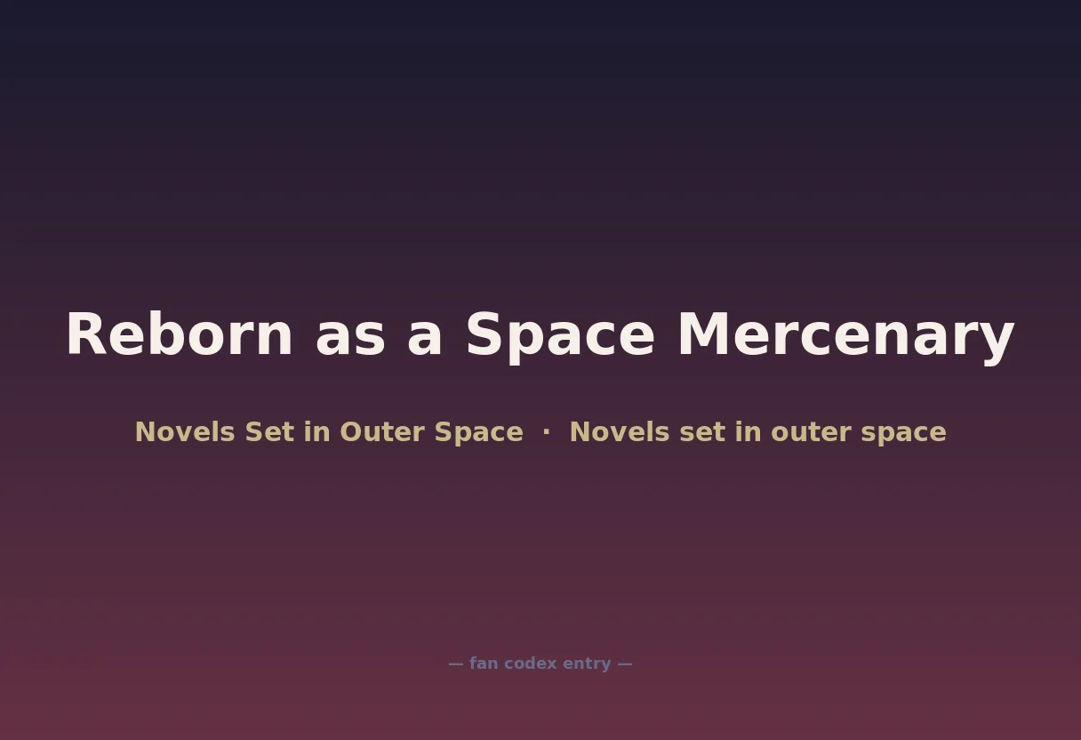 Reborn as a Space Mercenary